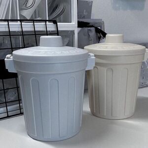 Desk Organizer Trash Can plastic New 2 colors